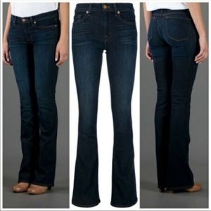 J Brand Janey Mid Rise Slim Bootcut Enchanted flare jeans